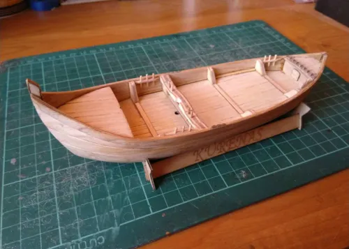 Drevený model - Rybárska loď Kurenas